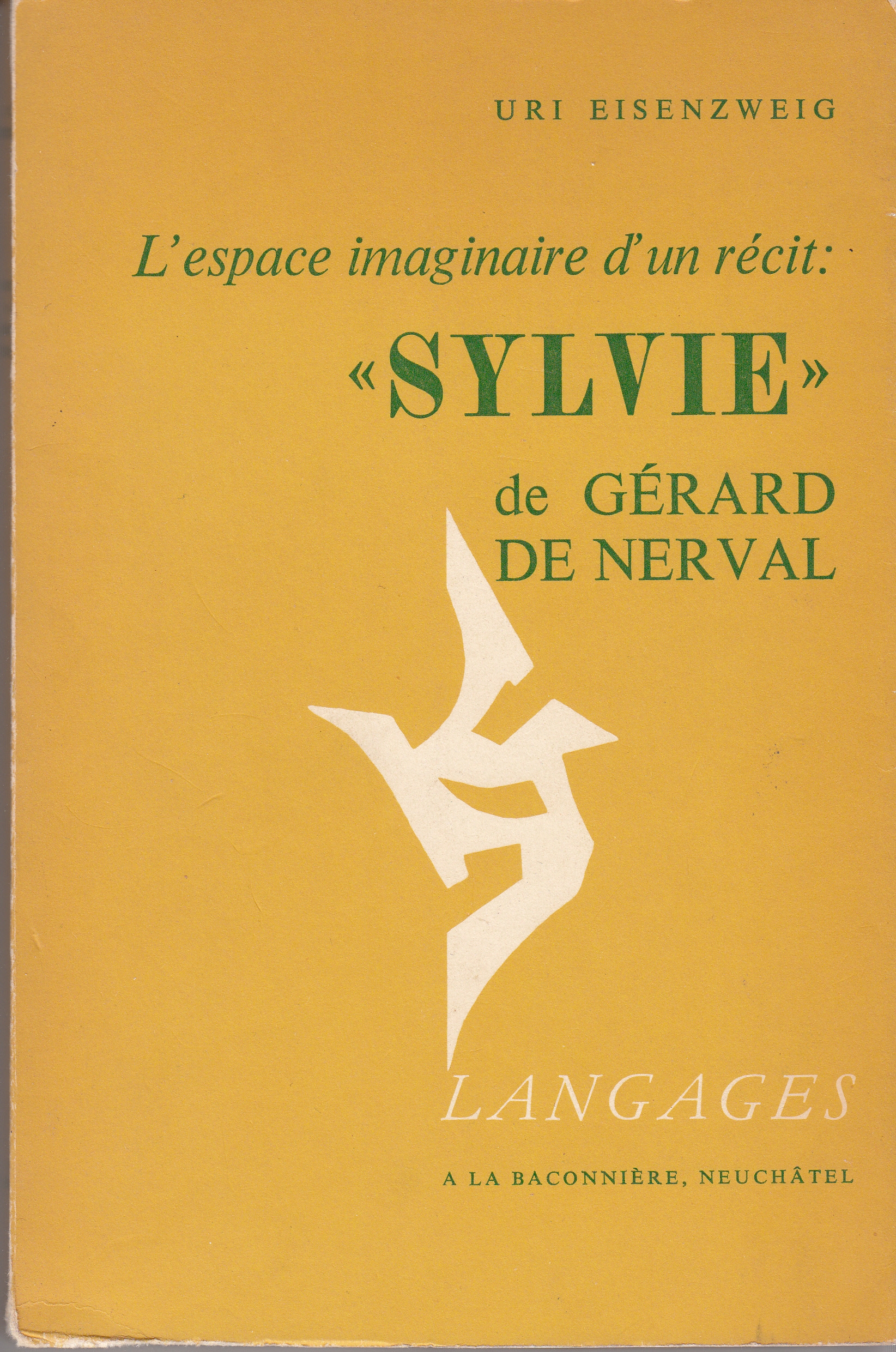 L'espace imaginaire d'un récit: "Sylvie", de Gérard de NERVAL